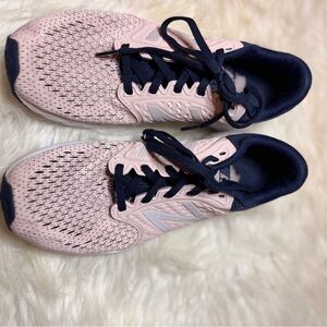 New Balance Women's Pink and Navy Athletic Shoes